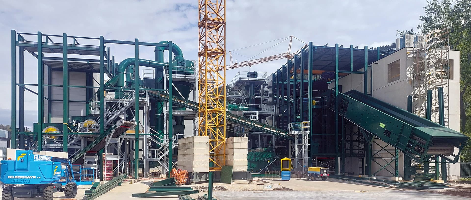 Une nouvelle ligne de tri et une nouvelle ventilation pour un nouveau broyeur chez RAGG