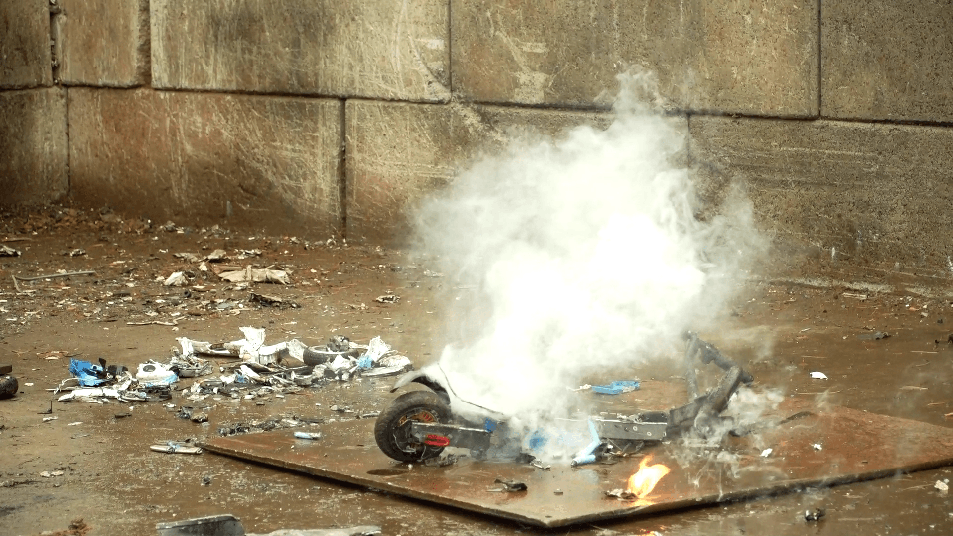 Intérêt médiatique pour les incendies dans des entreprises de recyclage