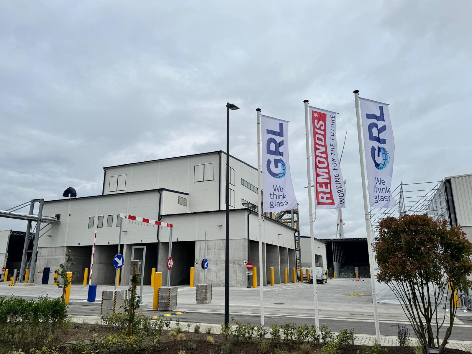 GRL inaugure une nouvelle usine de recyclage de verre à Beringen