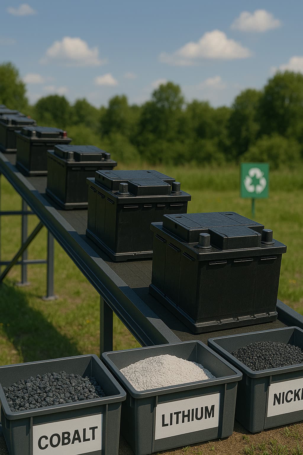 Voorwaarden voor aangiften met betrekking tot de inzameling en verwerking van gebruikte batterijen