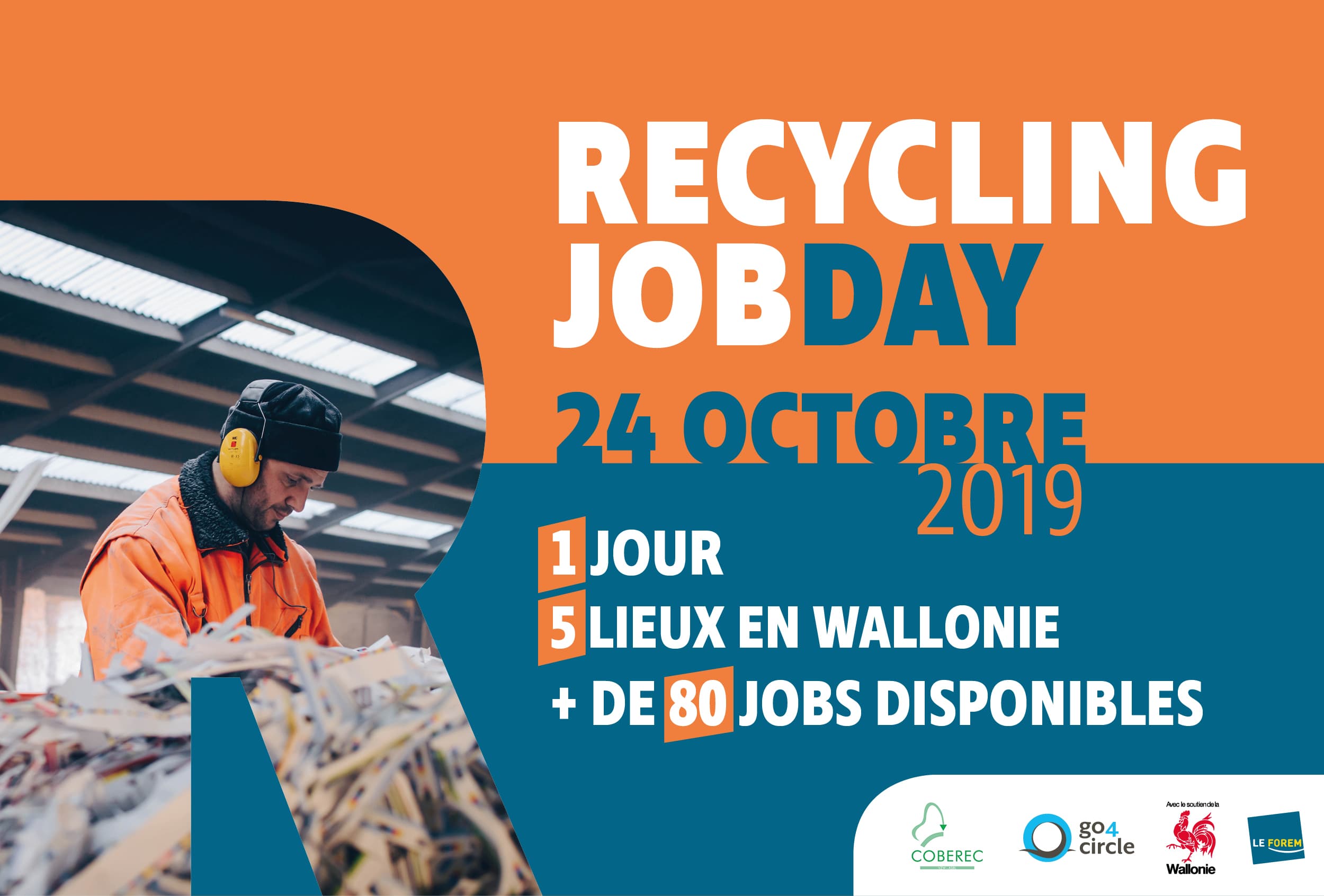 RECYCLING JOBDAY : 90 jobs à pourvoir 