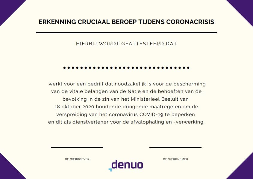 COVID-19 : Téléchargez ici les attestations "Nécessité de travailler sur le lieu de travail pendant la crise corona" et "déplacements essentiels durant le couvre-feu"