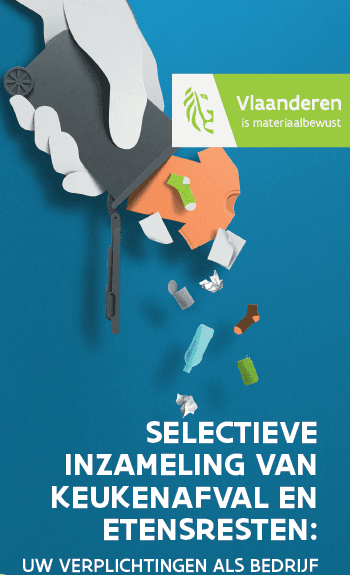 OVAM lanceert nieuwe versie van de brochure selectieve inzameling keukenafval en etensresten bij bedrijven