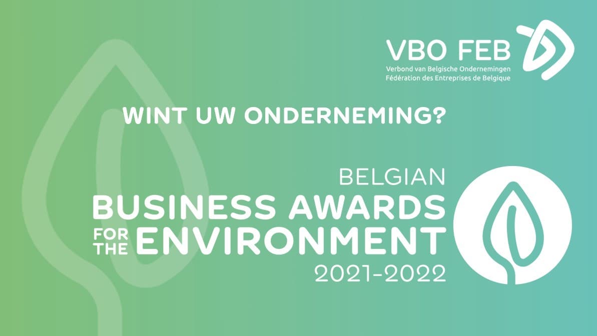 La FEB organise une nouvelle édition des Belgian Business Awards for the Environment