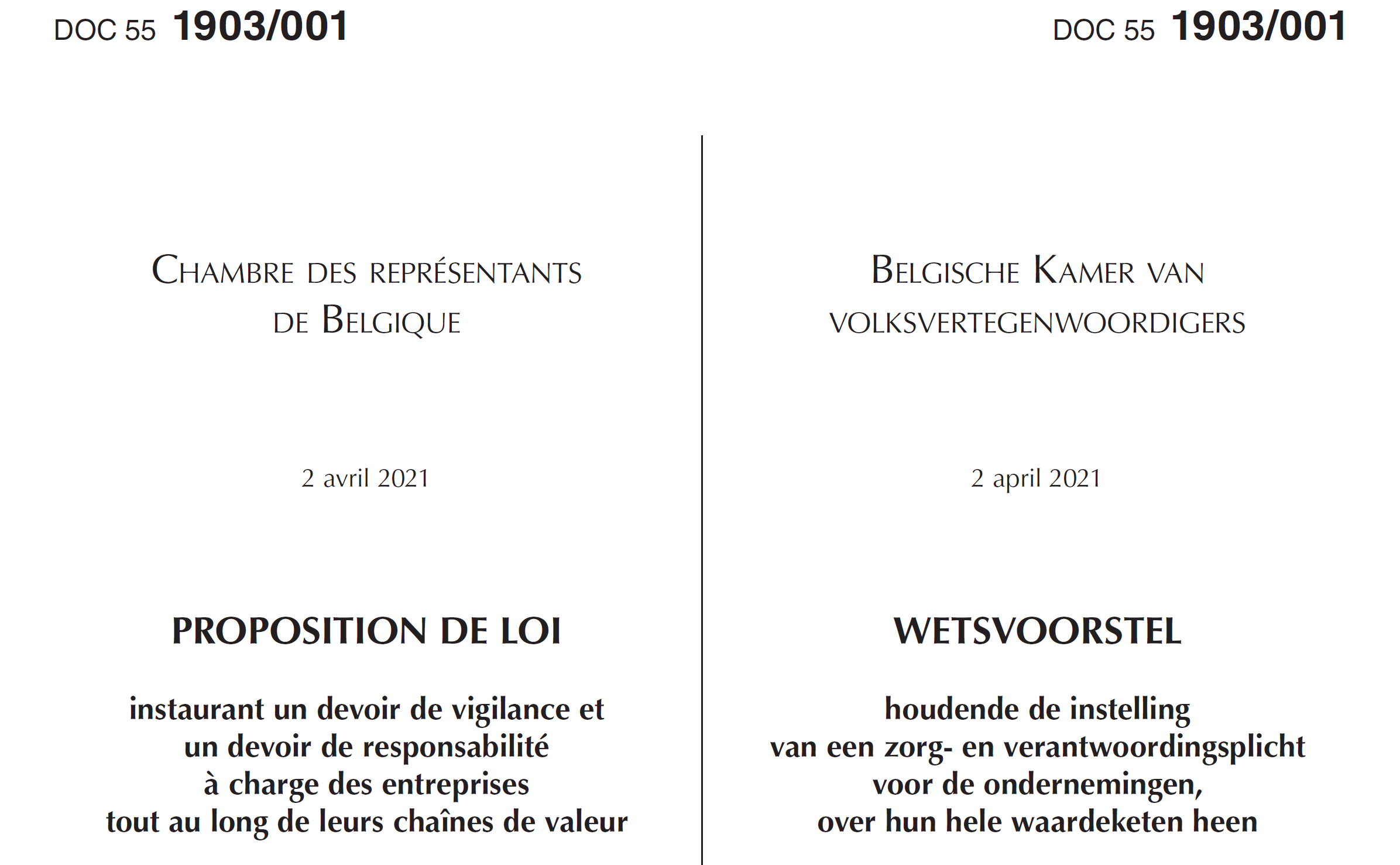 Naar een zorg- en verantwoordingsplicht voor ondernemingen over hun hele waardeketen heen?