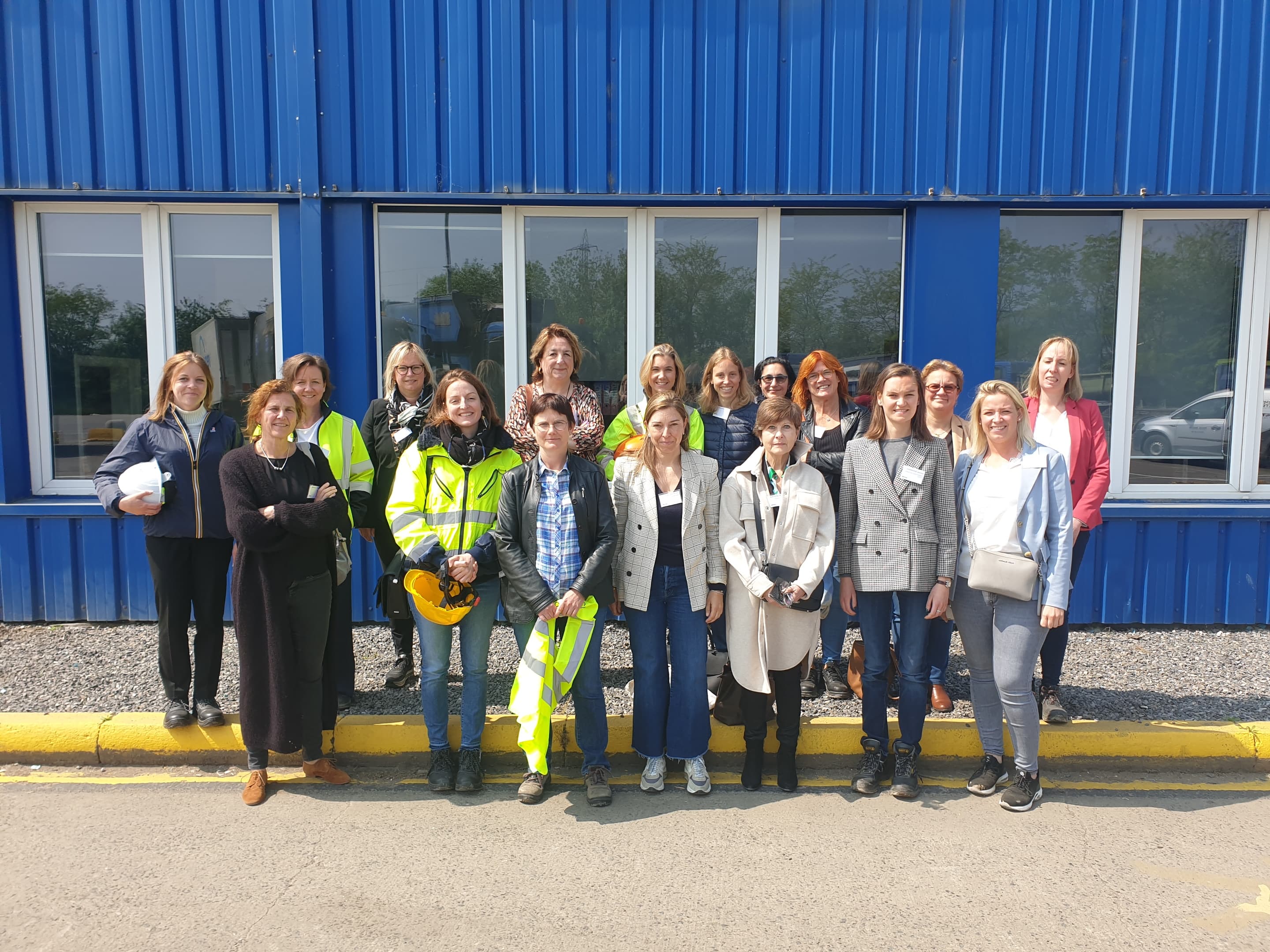 Women in Recycling op bezoek in de provincie Luik