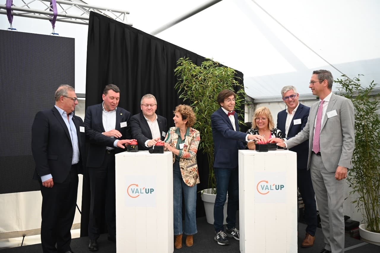 Val'Up ouvre un nouveau centre de tri PMC à Ghlin