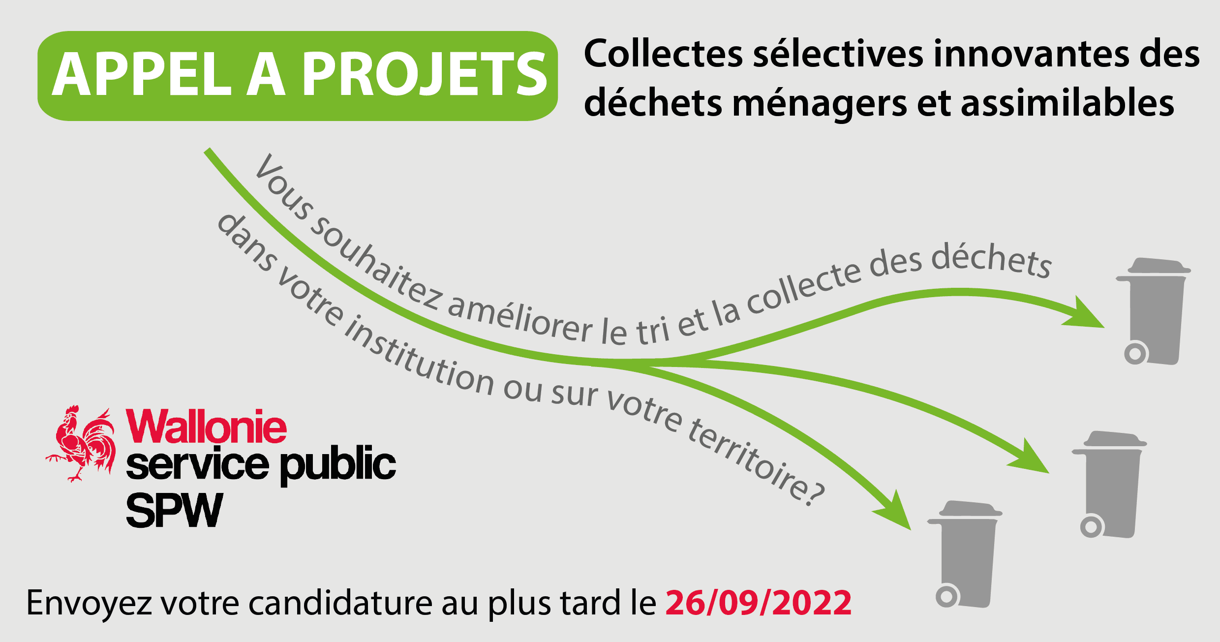 Lancement de l'appel à projets: collectes sélectives innovantes 