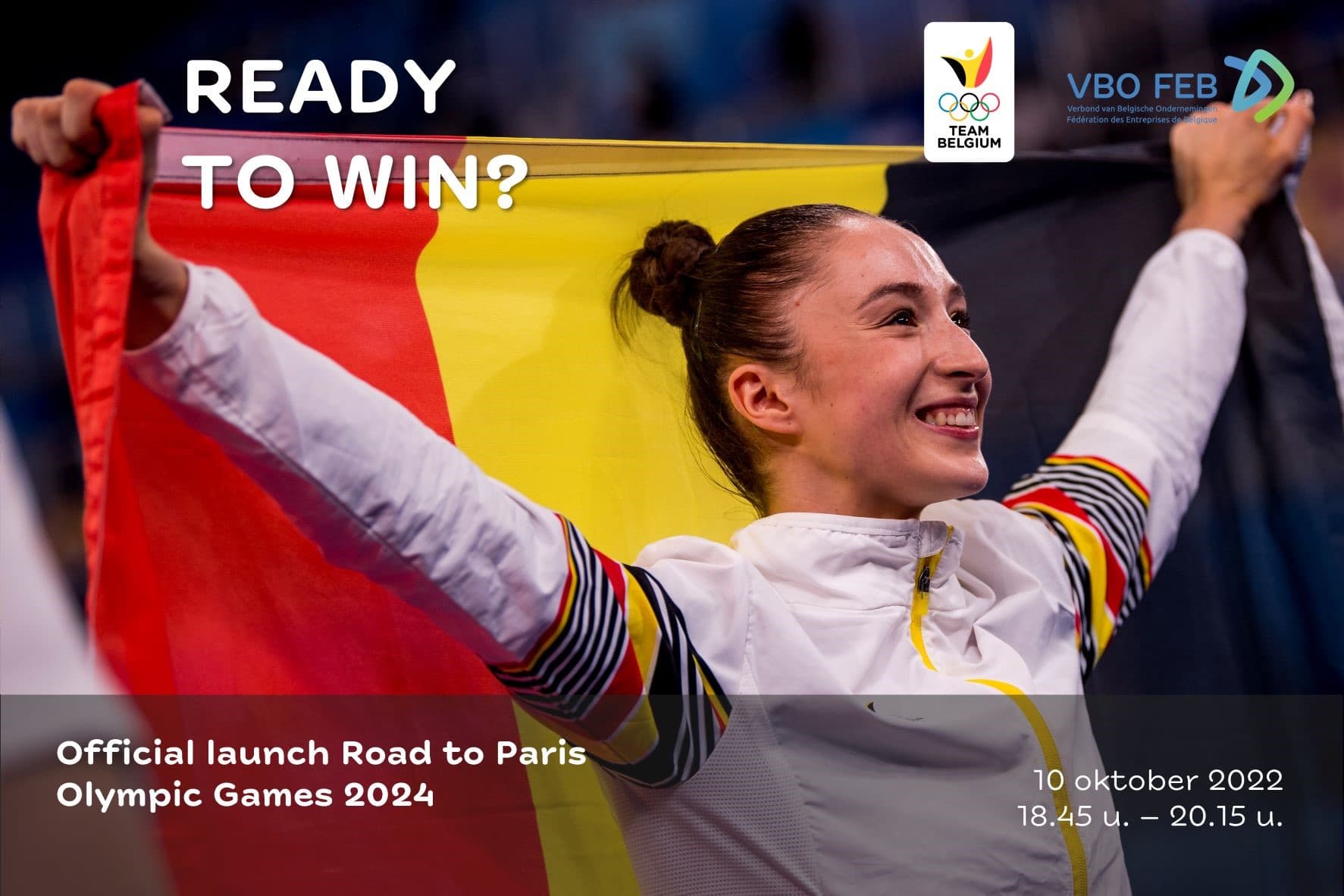 10 octobre 2022 : La FEB est à la recherche de sponsors pour l'équipe olympique belge de 2024