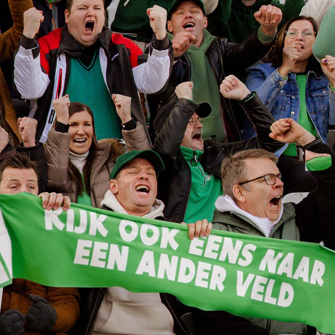 Niet alleen het sportveld verdient uw aandacht, ook de grond ernaast