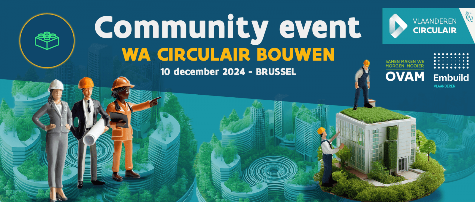 Participez au Community Event sur la construction circulaire à Bruxelles