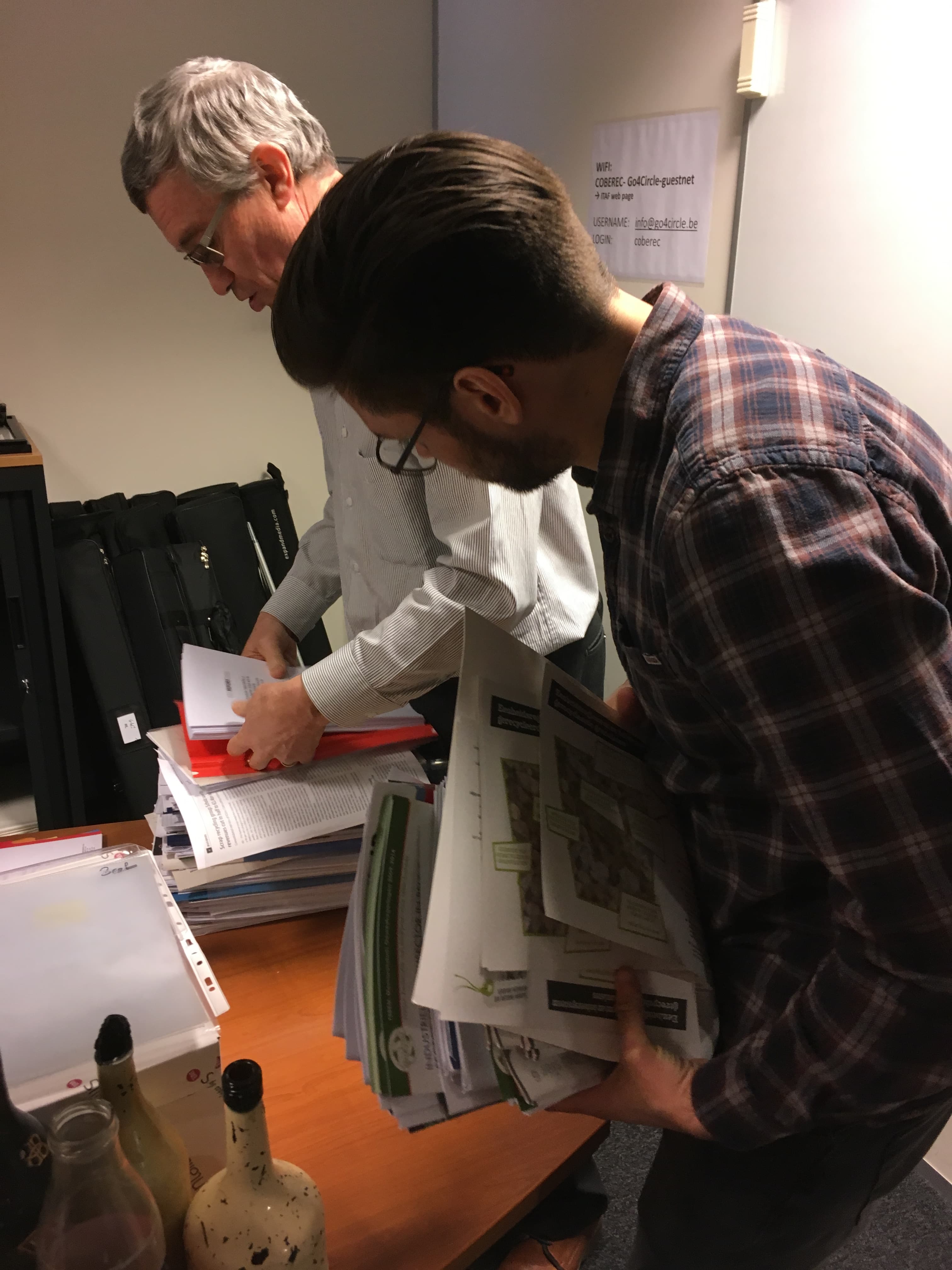 Federatie houdt opruimactie op kantoor