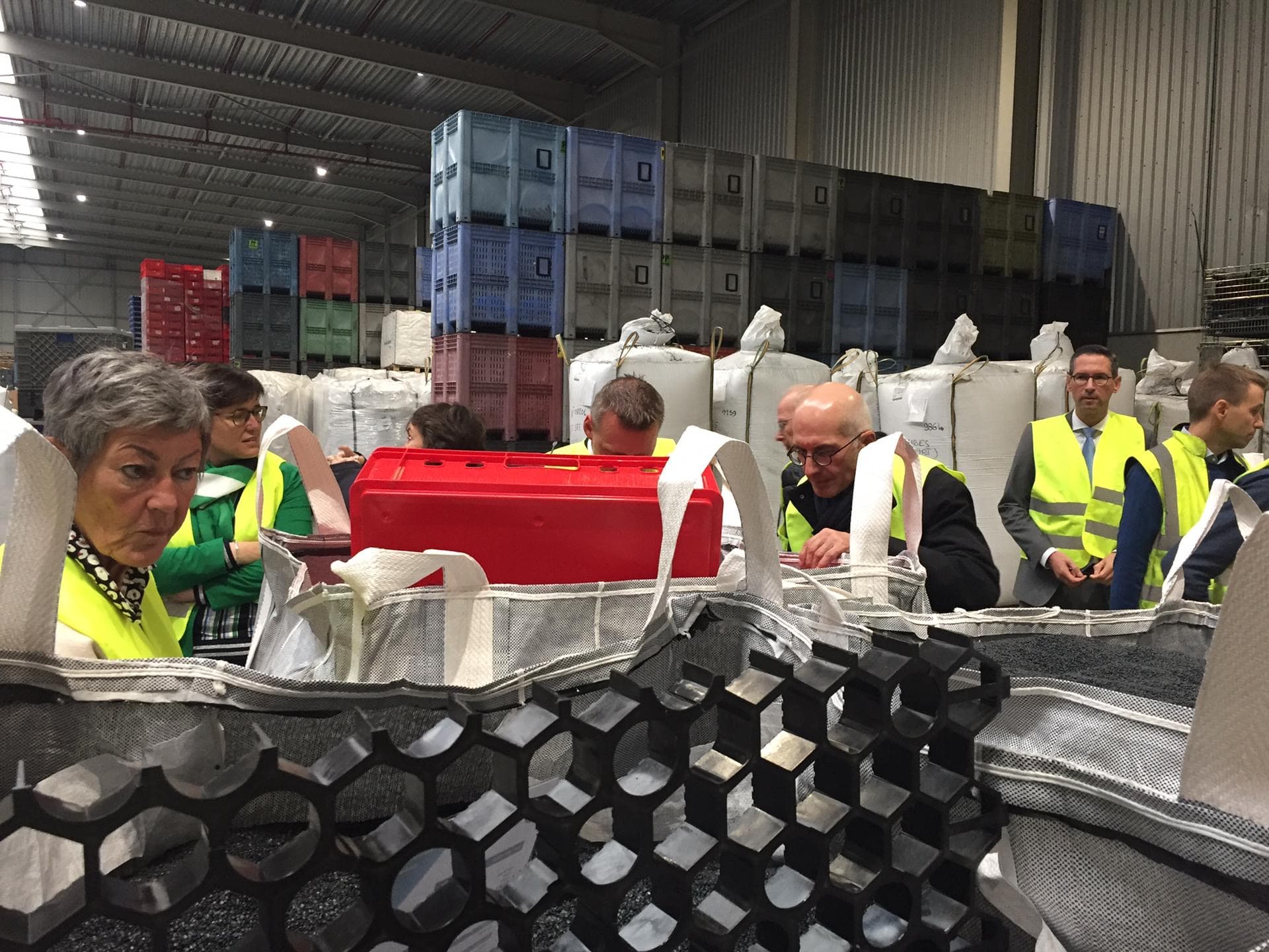 Strategisch overleg go4circle-OVAM: op bezoek bij RAFF Plastics en Deceuninck