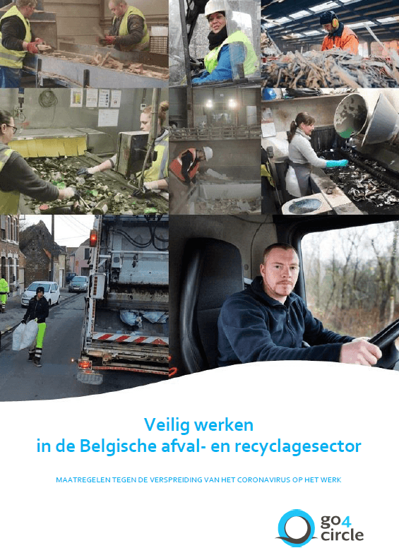 Le secteur belge du traitement et du recyclage des déchets a publié des mesures spécifiques contre la propagation du coronavirus sur le lieu de travail