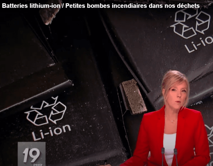 Batteries au lithium-ion : la RTBF réalise un reportage sur la problématique