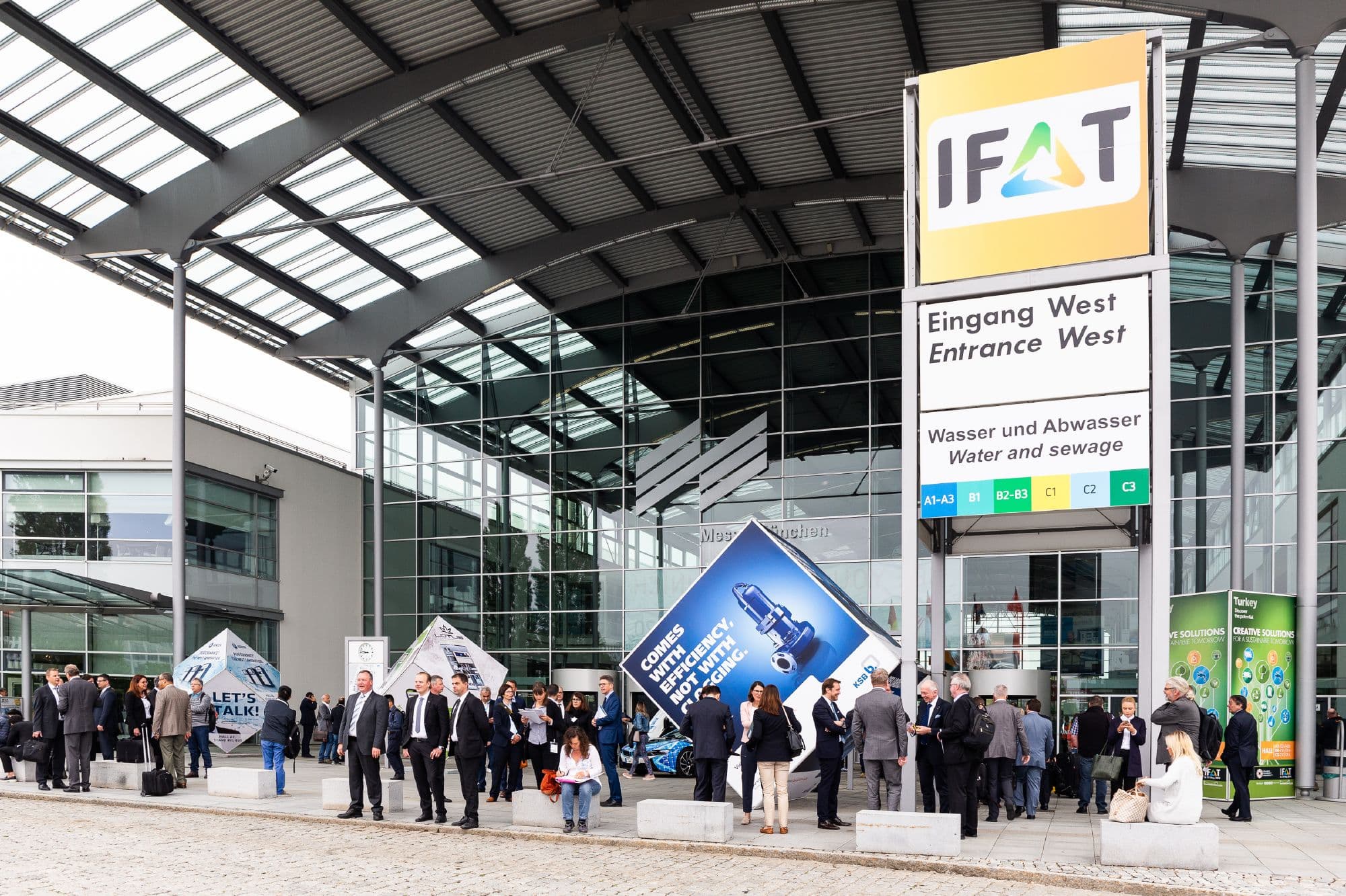 Bezoek Lybover RECYCLING op de stand van partner STEINERT op IFAT 2022