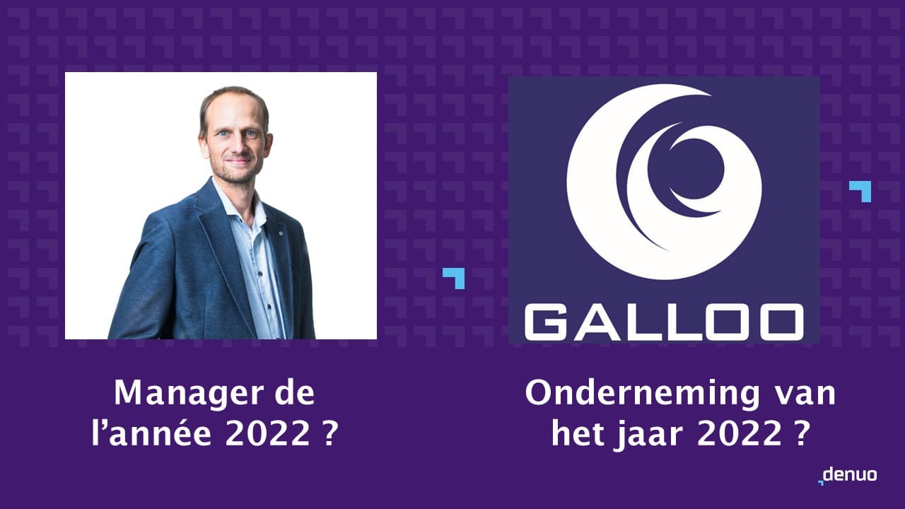 Nominaties voor Pierre-François Bareel als 'Manager de l'année 2022' en voor Galloo als 'Onderneming van het jaar 2022'