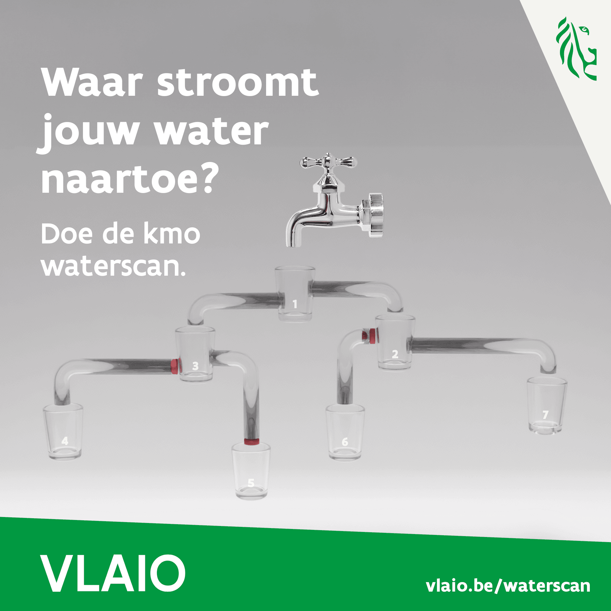 Laat gratis uw waterverbruik controleren